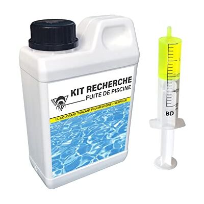 Méduze – Kit de busca de fugas de água para piscina 1 l, pronto a usar Méduze – Kit de busca de fugas de água para piscina 1 l, pronto a usar