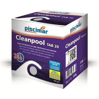 Piscimar PM-663 CleanPool Tab 20 0,10 kg (5 comprimidos) Piscimar PM-663 CleanPool Tab 20 0,10 kg (5 comprimidos)