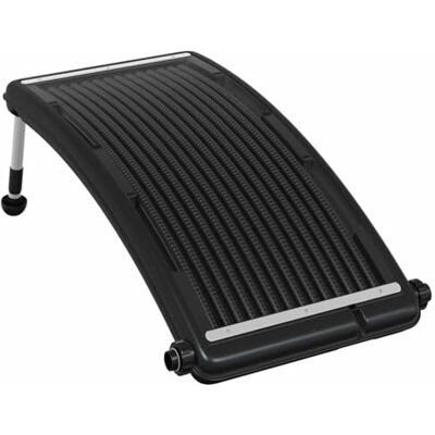 vidaXL Painel aquecedor solar para piscina curva sistema de aquecimento aquecedor de água quente sol de energia abraçadeiras de mangueira 110 x 65 cm vidaXL Painel aquecedor solar para piscina curva sistema de aquecimento aquecedor de água quente sol de energia abraçadeiras de mangueira 110 x 65 cm
