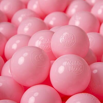 KiddyMoon Bolas de Cores para Piscina de Plástico ∅ 6 Cm para Crianças Fabricado na UE KiddyMoon Bolas de Cores para Piscina de Plástico ∅ 6 Cm para Crianças Fabricado na UE