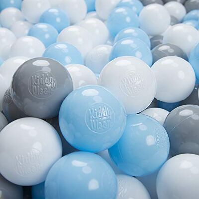 KiddyMoon Bolas de Cores para Piscina de Plástico ∅ 6 Cm para Crianças Fabricado na UE KiddyMoon Bolas de Cores para Piscina de Plástico ∅ 6 Cm para Crianças Fabricado na UE