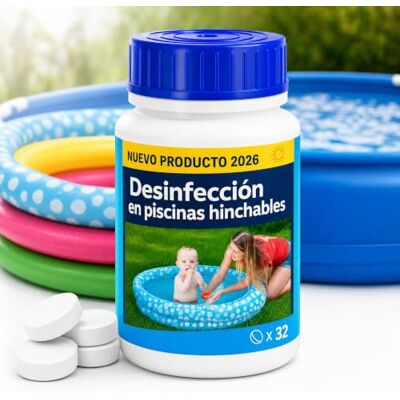Chilanco Comprimidos de cloro piscina pequena ideal para piscina removível ou insuflável fácil dosagem e segurança infantil biocida PT02 – Registo número ROESB 18-60-09375 Chilanco Comprimidos de cloro piscina pequena ideal para piscina removível ou insuflável fácil dosagem e segurança infantil biocida PT02 – Registo número ROESB 18-60-09375