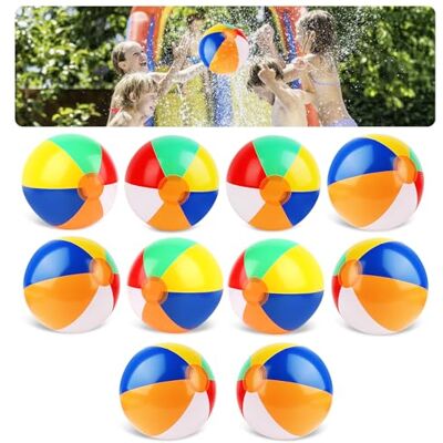 LWMTT 10 peças bola de praia insuflável bolas de água insufláveis bola de piscina para crianças adultos bola de praia insuflável para festas em piscina atividades ao ar livre verão festa praia LWMTT 10 peças bola de praia insuflável bolas de água insufláveis bola de piscina para crianças adultos bola de praia insuflável para festas em piscina atividades ao ar livre verão festa praia