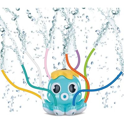 Tosekry Jogos de piscina para crianças, jogos de água para crianças exterior aspersor água crianças, piscina jatos cão brinquedos de água para crianças brinquedos piscina (polvo azul) Tosekry Jogos de piscina para crianças, jogos de água para crianças exterior aspersor água crianças, piscina jatos cão brinquedos de água para crianças brinquedos piscina (polvo azul)