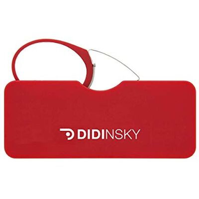 DIDINSKY Óculos de leitura graduados, transparentes, sem hastes para homem e mulher. Óculos para presbiopia (vista cansada), para homem e mulher, retro ou vintage. 4 cores e 5 graduações – ORSAY Diseño sin patillas, plano de bolsillo · Para leer de cerc DIDINSKY Óculos de leitura graduados, transparentes, sem hastes para homem e mulher. Óculos para presbiopia (vista cansada), para homem e mulher, retro ou vintage. 4 cores e 5 graduações – ORSAY Diseño sin patillas, plano de bolsillo · Para leer de cerc