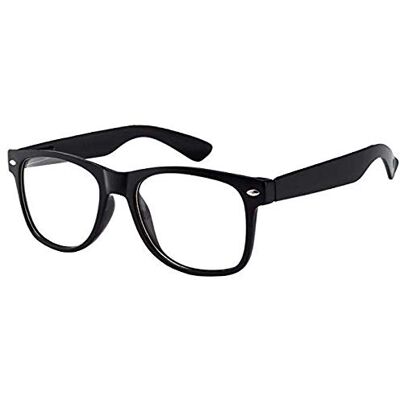 Boolavard Lentes transparentes para crianças que protegem os olhos das crianças do bloqueio UV de 4 a 12 anos, Preto Boolavard Lentes transparentes para crianças que protegem os olhos das crianças do bloqueio UV de 4 a 12 anos, Preto