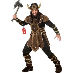 Morph Disfarce Viking para homem, fato de guerreiro nórdico, disfarces para carnaval e Halloween, XL Morph Disfarce Viking para homem, fato de guerreiro nórdico, disfarces para carnaval e Halloween, XL