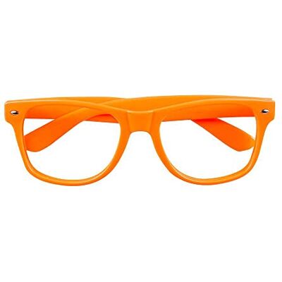 Boland Óculos de festa nerd, para adultos, óculos divertidos sem óculos, óculos de plástico, dos anos 80, festa temática, carnaval, Halloween Boland Óculos de festa nerd, para adultos, óculos divertidos sem óculos, óculos de plástico, dos anos 80, festa temática, carnaval, Halloween