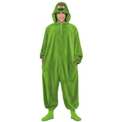 My Other Me Disfarce pijama óscar o mal-humorado adulto unissexo. Inclui macacão verde e capuz com rosto completo, fecho de correr e elásticos nos punhos e tornozelos. Licença oficial Sesame Street! Incluye mono verde y capucha con cara, cremallera y el My Other Me Disfarce pijama óscar o mal-humorado adulto unissexo. Inclui macacão verde e capuz com rosto completo, fecho de correr e elásticos nos punhos e tornozelos. Licença oficial Sesame Street! Incluye mono verde y capucha con cara, cremallera y el