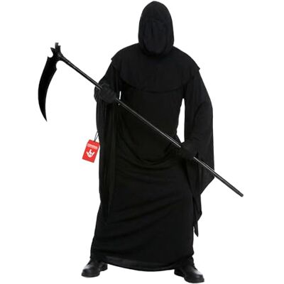 Morph Disfarce morte homem, disfarce de arca Halloween homem, XXL Morph Disfarce morte homem, disfarce de arca Halloween homem, XXL