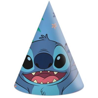 Procos 6 Pk Stitch Party Hats Procos 6 Pk Stitch Party Hats