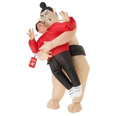 Morph Costumes disfarce sumo insuflável adulto lutador, disfarce carnaval adulto insuflável tamanho único Morph Costumes disfarce sumo insuflável adulto lutador, disfarce carnaval adulto insuflável tamanho único