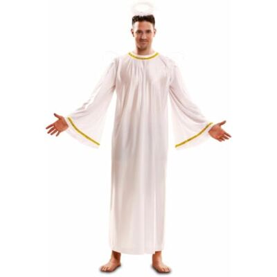 My Other Me Disfarce anjo branco adulto unissexo tamanho M/L Inclui túnica com asas My Other Me Disfarce anjo branco adulto unissexo tamanho M/L Inclui túnica com asas