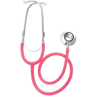 TRIXES Estetoscópio rosa para disfarces, acessório para disfarce TRIXES Estetoscópio rosa para disfarces, acessório para disfarce