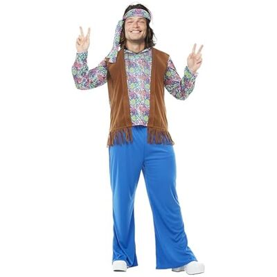 Funidelia Hippie Multicolor 60s Costume Funidelia Hippie Multicolor 60s Costume