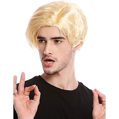 WIG ME UP CG-002-P02 Peruca homens carnaval Halloween presidente loiro curto festa WIG ME UP CG-002-P02 Peruca homens carnaval Halloween presidente loiro curto festa