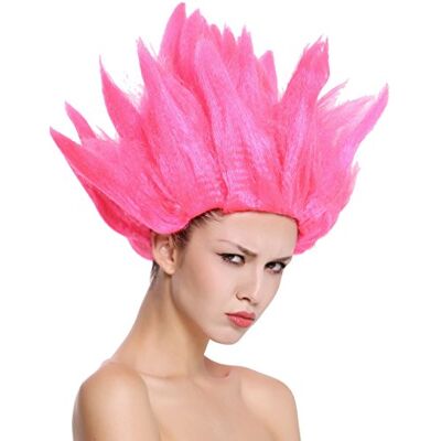 WIG ME UP 91062-PC3 Peruca homens mulheres carnaval Halloween cosplay Loki flor tulipa haha rosa WIG ME UP 91062-PC3 Peruca homens mulheres carnaval Halloween cosplay Loki flor tulipa haha rosa