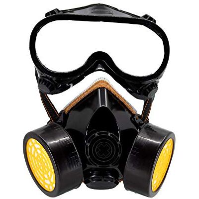 TRIXES Acessório de disfarces para trabalhador da construção, cientista industrial fato de cosplay de Halloween e carnaval tamanho adulto TRIXES Acessório de disfarces para trabalhador da construção, cientista industrial fato de cosplay de Halloween e carnaval tamanho adulto