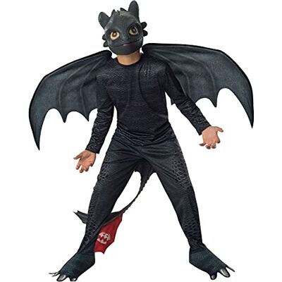 Rubies Rubie's Oficial DreamWorks How To Train Your Dragon 2 Toothless Night Fury Child Costume, Kids Fancy Dress Rubies Rubie's Oficial DreamWorks How To Train Your Dragon 2 Toothless Night Fury Child Costume, Kids Fancy Dress
