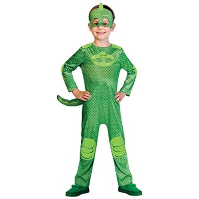 amscan Set High (PKT) (9902955) disfarce Gekko para crianças (3-4 anos) PJ Masks (VKS1183) amscan Set High (PKT) (9902955) disfarce Gekko para crianças (3-4 anos) PJ Masks (VKS1183)