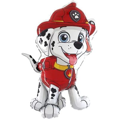 Toyland ® Balão gigante de papel de alumínio de 34 polegadas com design de Paw Patrol Marshall balões de festa para crianças Toyland ® Balão gigante de papel de alumínio de 34 polegadas com design de Paw Patrol Marshall balões de festa para crianças
