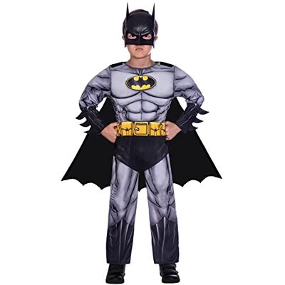 amscan Disfarce de super-herói para menino Batman clássico extra pequeno (3-4 anos) amscan Disfarce de super-herói para menino Batman clássico extra pequeno (3-4 anos)