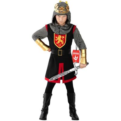 Morph Disfarce cavalheiro medieval para crianças, disfarce rei criança, fato medieval, disfarces medievais para festas e carnaval M Morph Disfarce cavalheiro medieval para crianças, disfarce rei criança, fato medieval, disfarces medievais para festas e carnaval M