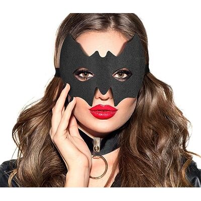 Balinco Máscara de disfarce de morcego para mulher, máscara de olhos de desenhos animados, máscara sexy para Halloween, cosplay, máscara de olhos preto, carnaval, carnaval Balinco Máscara de disfarce de morcego para mulher, máscara de olhos de desenhos animados, máscara sexy para Halloween, cosplay, máscara de olhos preto, carnaval, carnaval