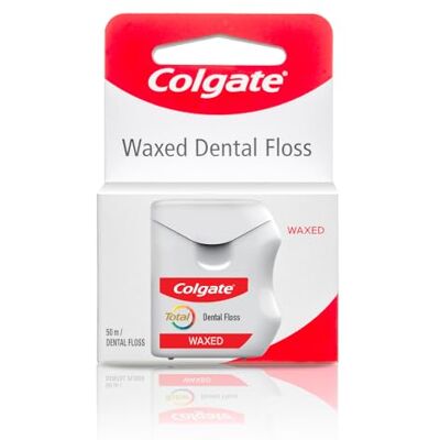 Colgate Total Waxed Detal fio dental (50 m, 6 unidades) Colgate Total Waxed Detal fio dental (50 m, 6 unidades)