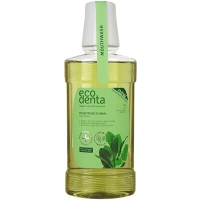 ECODENTA Enxaguar bucal antibacteriano multifuncional enxaguar bucal combate o mau hálito 250 ml ECODENTA Enxaguar bucal antibacteriano multifuncional enxaguar bucal combate o mau hálito 250 ml