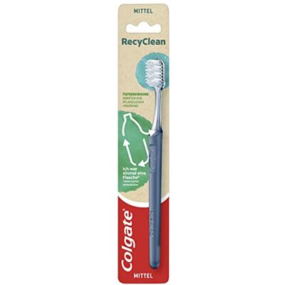 Colgate Escova de dentes Recyclean média Colgate Escova de dentes Recyclean média