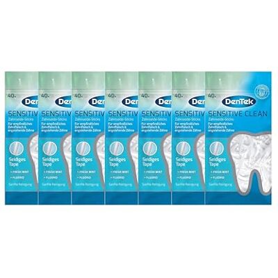 DenTek 7 escovas de dentes Sensitive Clean DenTek 7 escovas de dentes Sensitive Clean