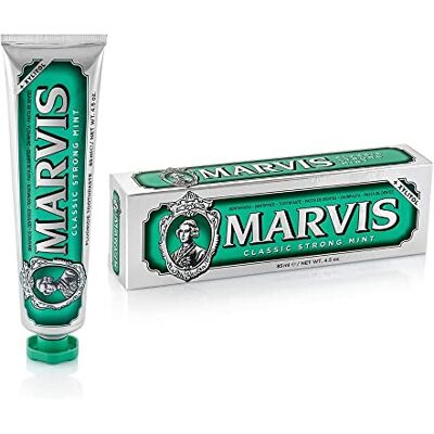 Creme Dental Marvis Menta Forte Clássica - Creme Dental Creme Dental Marvis Menta Forte Clássica - Creme Dental