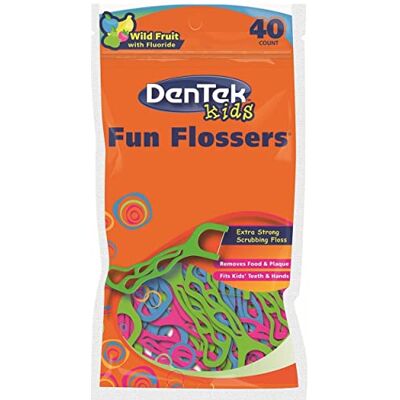 DenTek Kids Fun Flosser 40'S DenTek Kids Fun Flosser 40'S