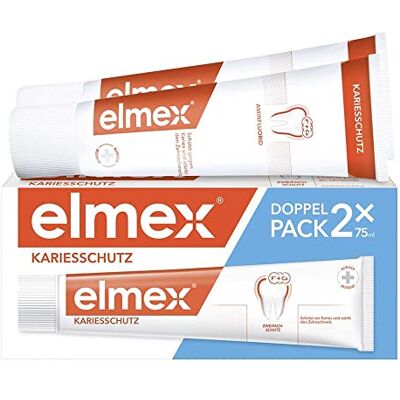 ELMEX Creme dentário com cáries 2 x 75 ml ELMEX Creme dentário com cáries 2 x 75 ml