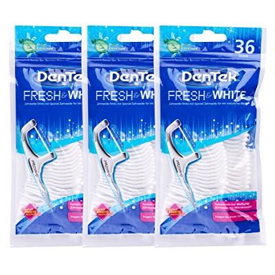 DenTek 3 palitos de dentes Fresh & White. DenTek 3 palitos de dentes Fresh & White.