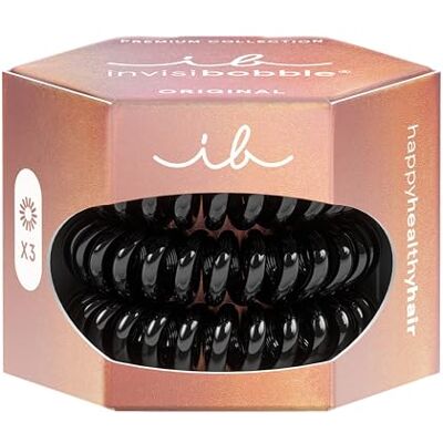 Invisibobble Elásticos True Black Premium original x3 Invisibobble Elásticos True Black Premium original x3