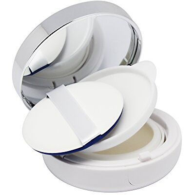 SelfTek Vácuo caixa de puff com almofada de ar recipiente de maquilhagem em pó para base líquida em creme BB/CC DIY com espelho e esponja SelfTek Vácuo caixa de puff com almofada de ar recipiente de maquilhagem em pó para base líquida em creme BB/CC DIY com espelho e esponja