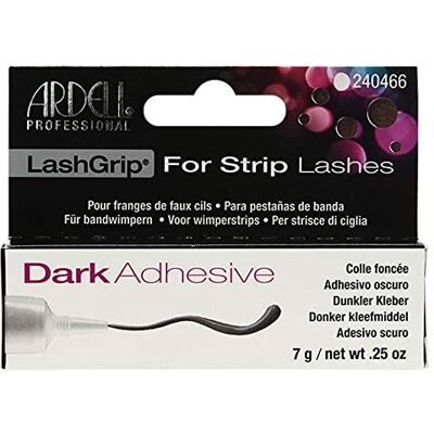 Ardell Cola de pestanas preta Lashgrip Strip Adesive Dark Adesivo escuro para pestanas inteiras É um adesivo à base de látex que se destina a ser temporária. Ardell Cola de pestanas preta Lashgrip Strip Adesive Dark Adesivo escuro para pestanas inteiras É um adesivo à base de látex que se destina a ser temporária.