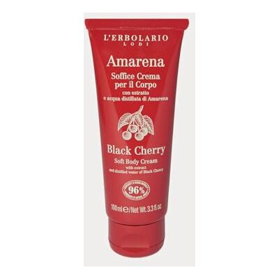 L'Erbolario Amarena creme corporal suave amarena 100 ml creme corporal de frutas com aroma e textura leve de viagem L'Erbolario Amarena creme corporal suave amarena 100 ml creme corporal de frutas com aroma e textura leve de viagem