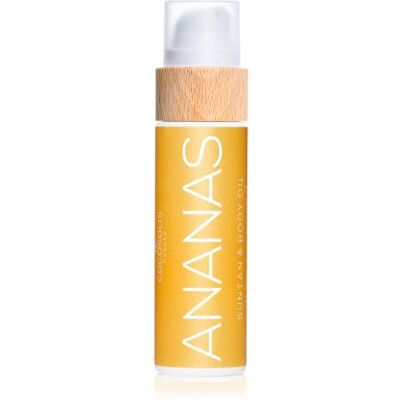 COCOSOLIS ANANAS Óleo Bronzeador Bronzeador solar acelerador Óleo bronzeador para solário e praia. Vitamina E e óleos com certificação ecológica: coco, jojoba e amêndoa. 200 ml COCOSOLIS ANANAS Óleo Bronzeador Bronzeador solar acelerador Óleo bronzeador para solário e praia. Vitamina E e óleos com certificação ecológica: coco, jojoba e amêndoa. 200 ml