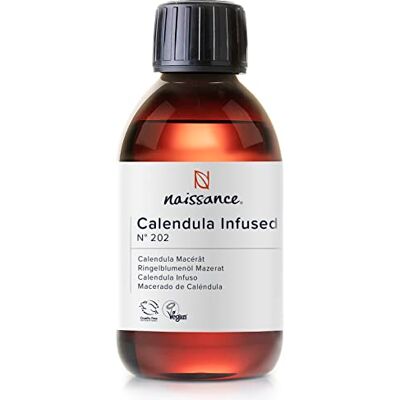 Naissance Óleo infundido de calêndula (Não. ) 225 ml óleo de girassol natural e infundido hidratante da pele, mãos e pés ideal para receitas de beleza caseiras, unhas, cabelo Naissance Óleo infundido de calêndula (Não. ) 225 ml óleo de girassol natural e infundido hidratante da pele, mãos e pés ideal para receitas de beleza caseiras, unhas, cabelo