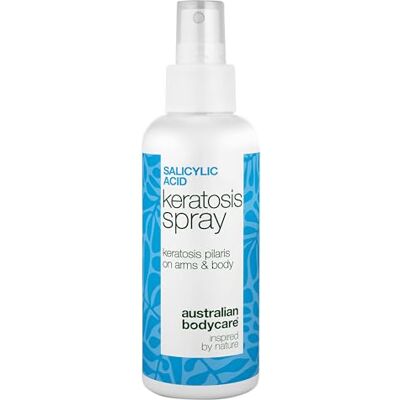 Australian Bodycare Spray para Queratose Pilaris – elimina pele de galinha, granitos e textura áspera – com ácido salicílico, ácido glicólico, glicerina e pantenol Australian Bodycare Spray para Queratose Pilaris – elimina pele de galinha, granitos e textura áspera – com ácido salicílico, ácido glicólico, glicerina e pantenol