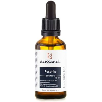 Naissance Mosqueta de óleo vegetal de rosa Canina BIO (Não. ) 30 ml natural, prensado a frio, certificado ecológico Naissance Mosqueta de óleo vegetal de rosa Canina BIO (Não. ) 30 ml natural, prensado a frio, certificado ecológico