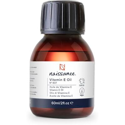 Naissance Vitamina E nº (óleo) 60 ml, natural, vegana, sem hexano e não OGM. Naissance Vitamina E nº (óleo) 60 ml, natural, vegana, sem hexano e não OGM.