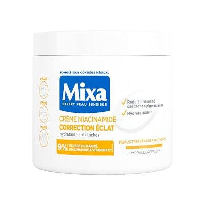 Mixa Creme de niacinamida brilho 400 ml Mixa Creme de niacinamida brilho 400 ml