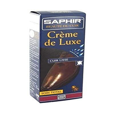 SAPHIR Crème de Luxe 1789 50 ml Creme Nutritivo, Recolorante e Impermeabilizante para Couro SAPHIR Crème de Luxe 1789 50 ml Creme Nutritivo, Recolorante e Impermeabilizante para Couro