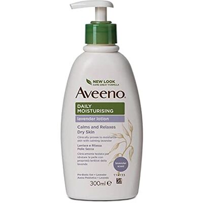 Aveeno Daily Moisturising Creme hidratante Corpo All'Aroma di Lavanda, 300 ml Aveeno Daily Moisturising Creme hidratante Corpo All'Aroma di Lavanda, 300 ml