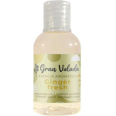 GRAN VELADA Essência cromática, Ginger Fresh Notas Citricas, especiarias e doces, ideais para sabonetes, velas e cremes, 50 ml GRAN VELADA Essência cromática, Ginger Fresh Notas Citricas, especiarias e doces, ideais para sabonetes, velas e cremes, 50 ml