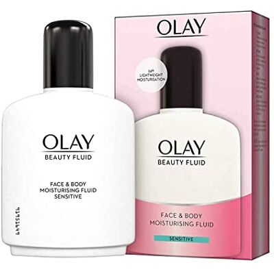 Olay Beauty Fluid Sensitive Moisturiser, 200 ml Olay Beauty Fluid Sensitive Moisturiser, 200 ml